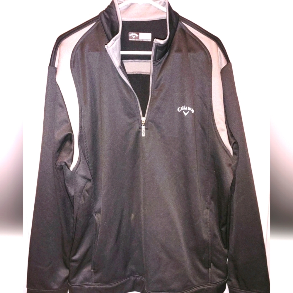 Callaway 1/4 zip pullover xl Preowned Black